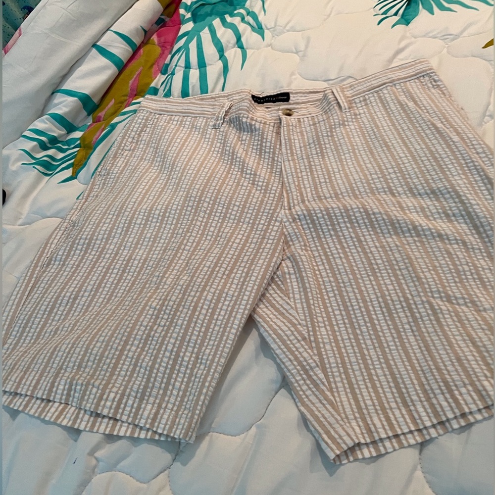 Siegfried & Company Mens Seersucker Shorts